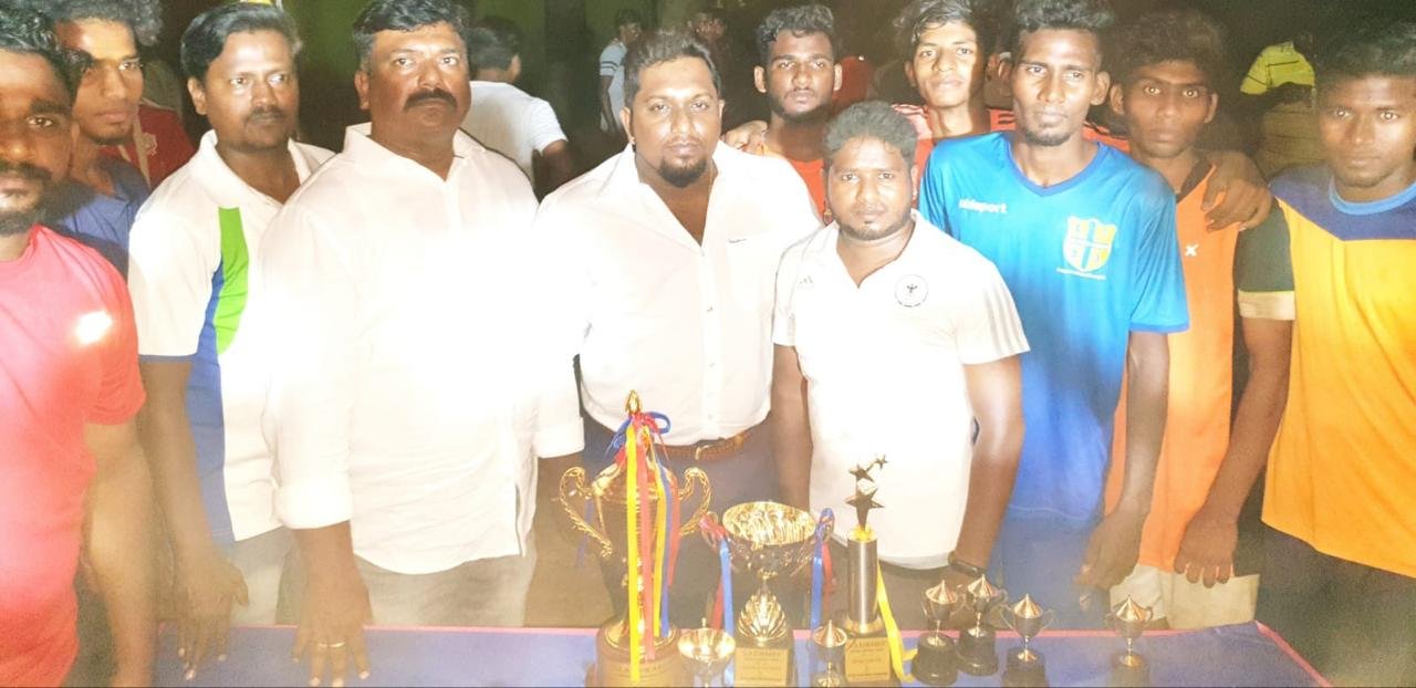 FairPlay cricket tournament winners celebrating